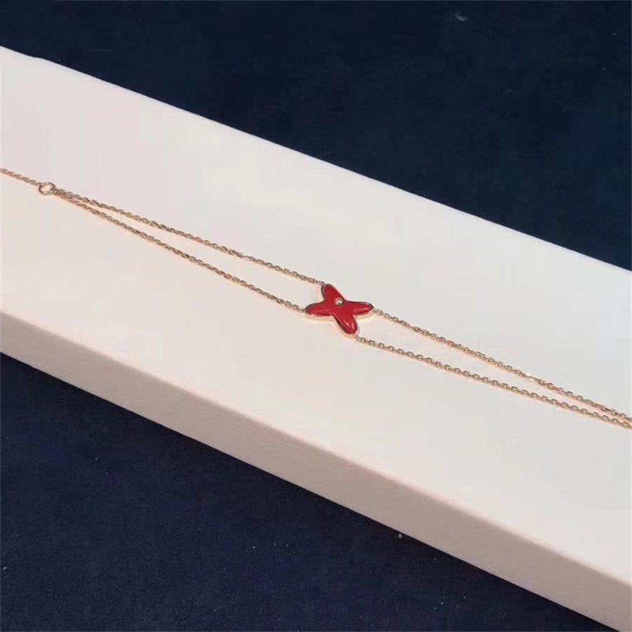[Avelora]JEUX BRACELET CARNELIAN ROSE GOLD 1 DIAMOND