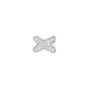 [Avelora Jewelry ]JEUX DE SILVER DIAMOND EARRINGS