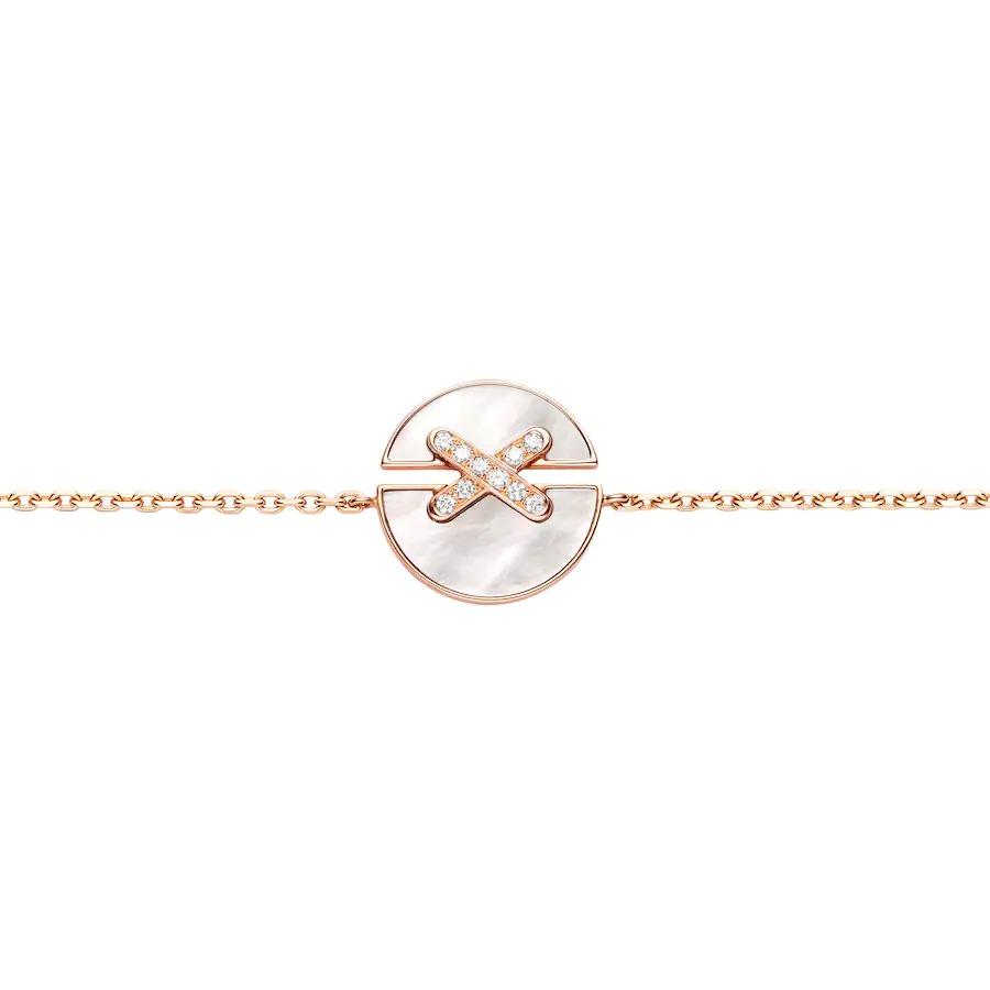 [Avelora]JEUX DE BRACELET MOP ROSE GOLD DIAMONDS