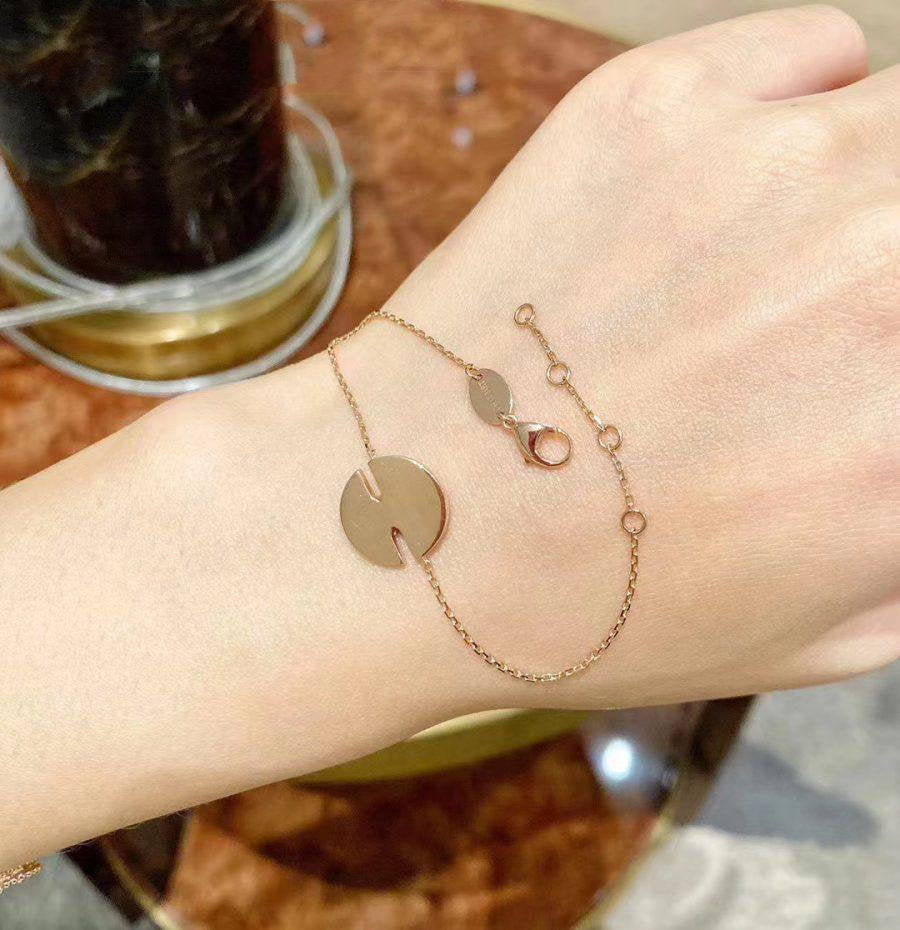[Avelora]JEUX DE BRACELET MOP ROSE GOLD DIAMONDS