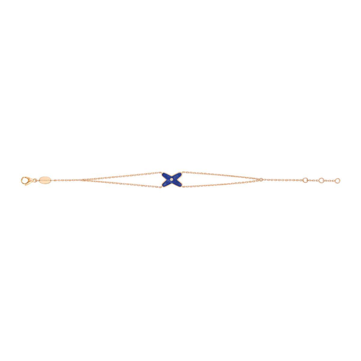 [Avelora Jewelry ]Hollow Design Four-Leaf Clover Flower Shape Bracelet