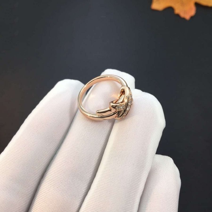 [Avelora Jewelry ]JEUX DE PINK GOLD DIAMOND RING