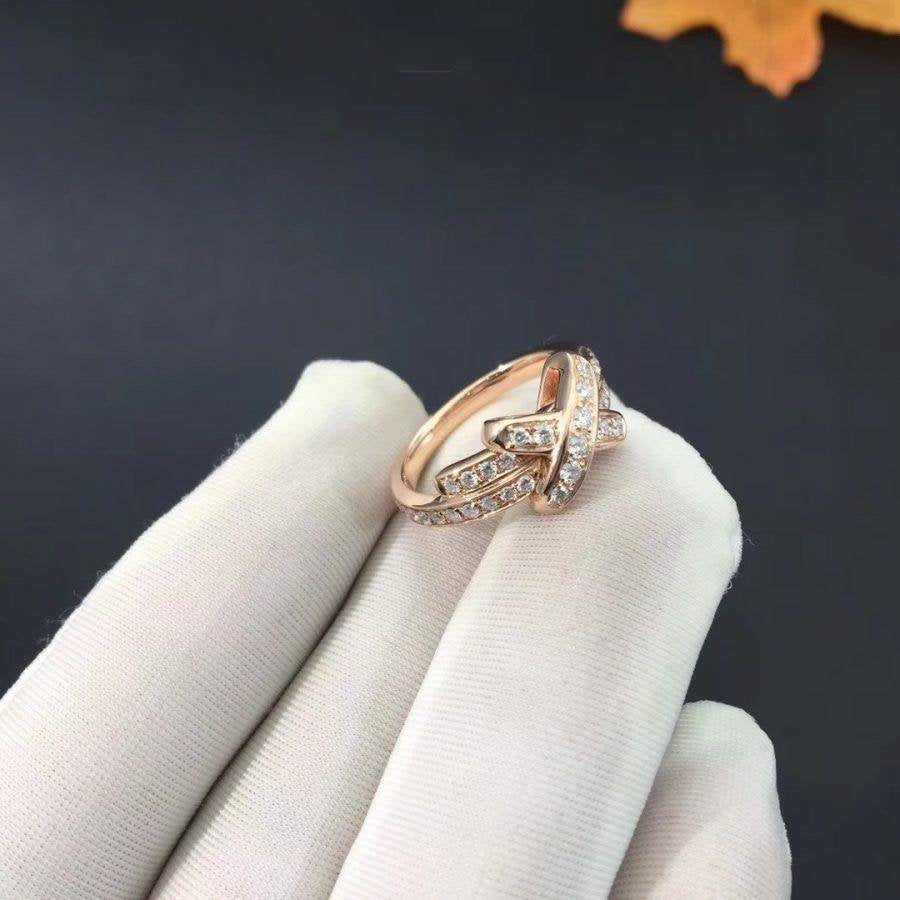 [Avelora]JEUX DE RING ROSE GOLD DIAMOND