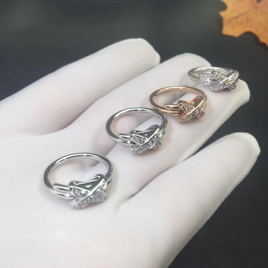 [Avelora]JEUX DE SILVER DIAMOND RING