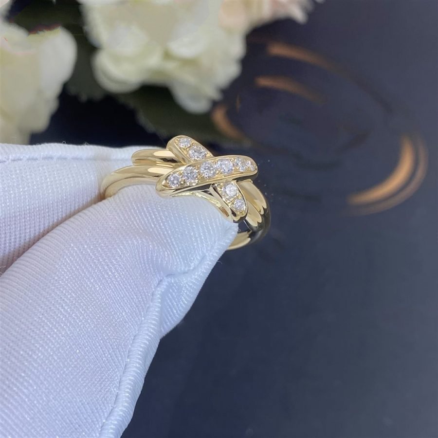 [Avelora Jewelry ]JEUX DE GOLD DIAMOND RING