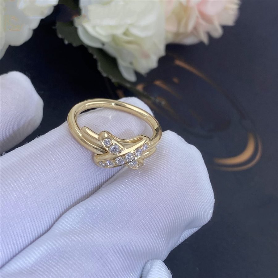 [Avelora Jewelry ]JEUX DE GOLD DIAMOND RING