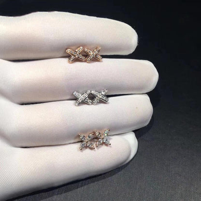 [Avelora]JEUX DE DIAMOND EARRINGS