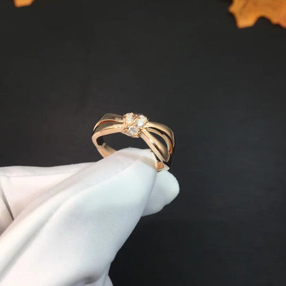 [Avelora]LIENS RING ROSE GOLD DIAMOND