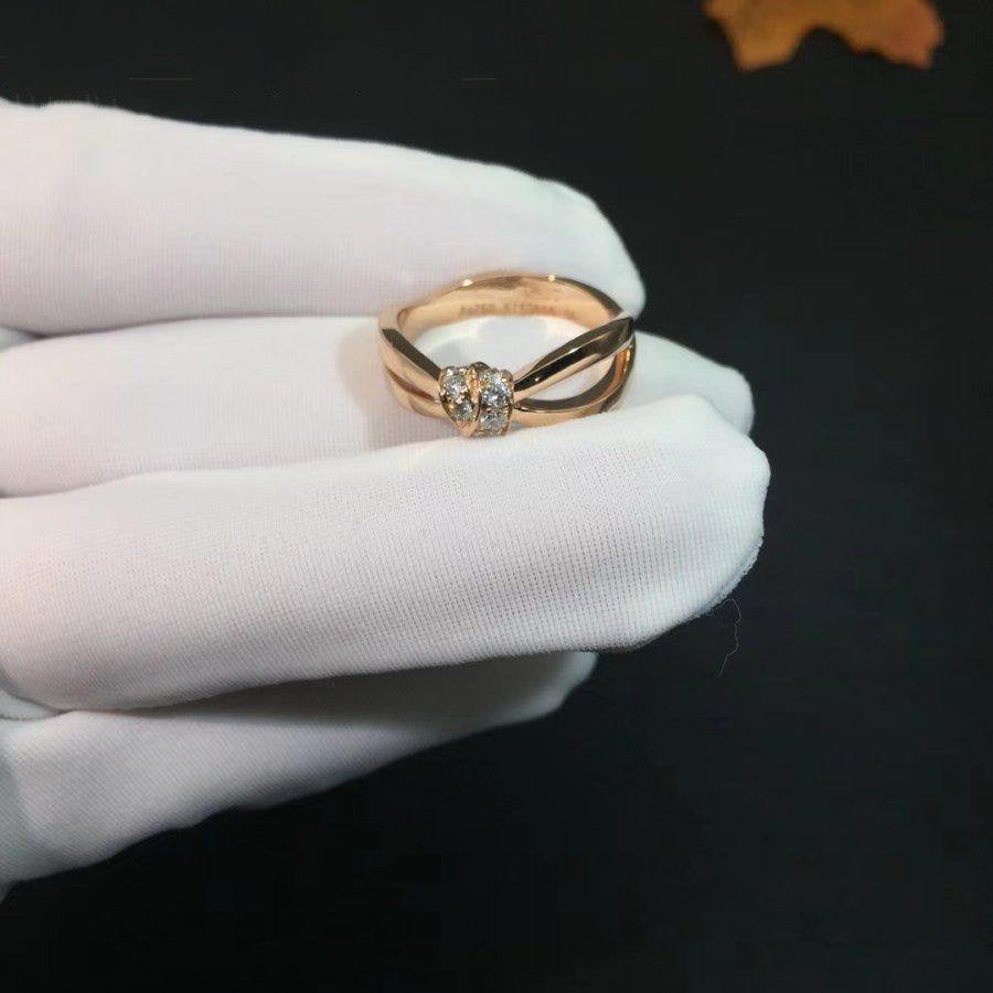 [Avelora Jewelry ]LIENS RING PINK GOLD DIAMOND
