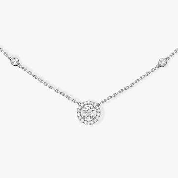 [Avelora Jewelry]Diamond Necklace 0,20ct Brilliant Shape Joy