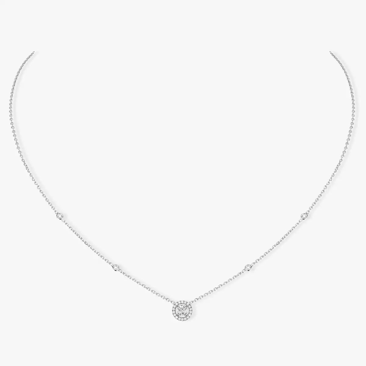 [Avelora]JOY PENDANT DIAMOND NECKLACE