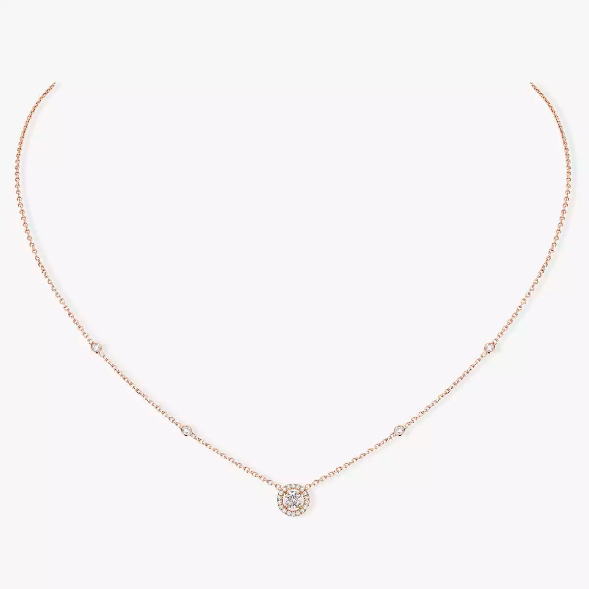 [Avelora]JOY PENDANT DIAMOND NECKLACE