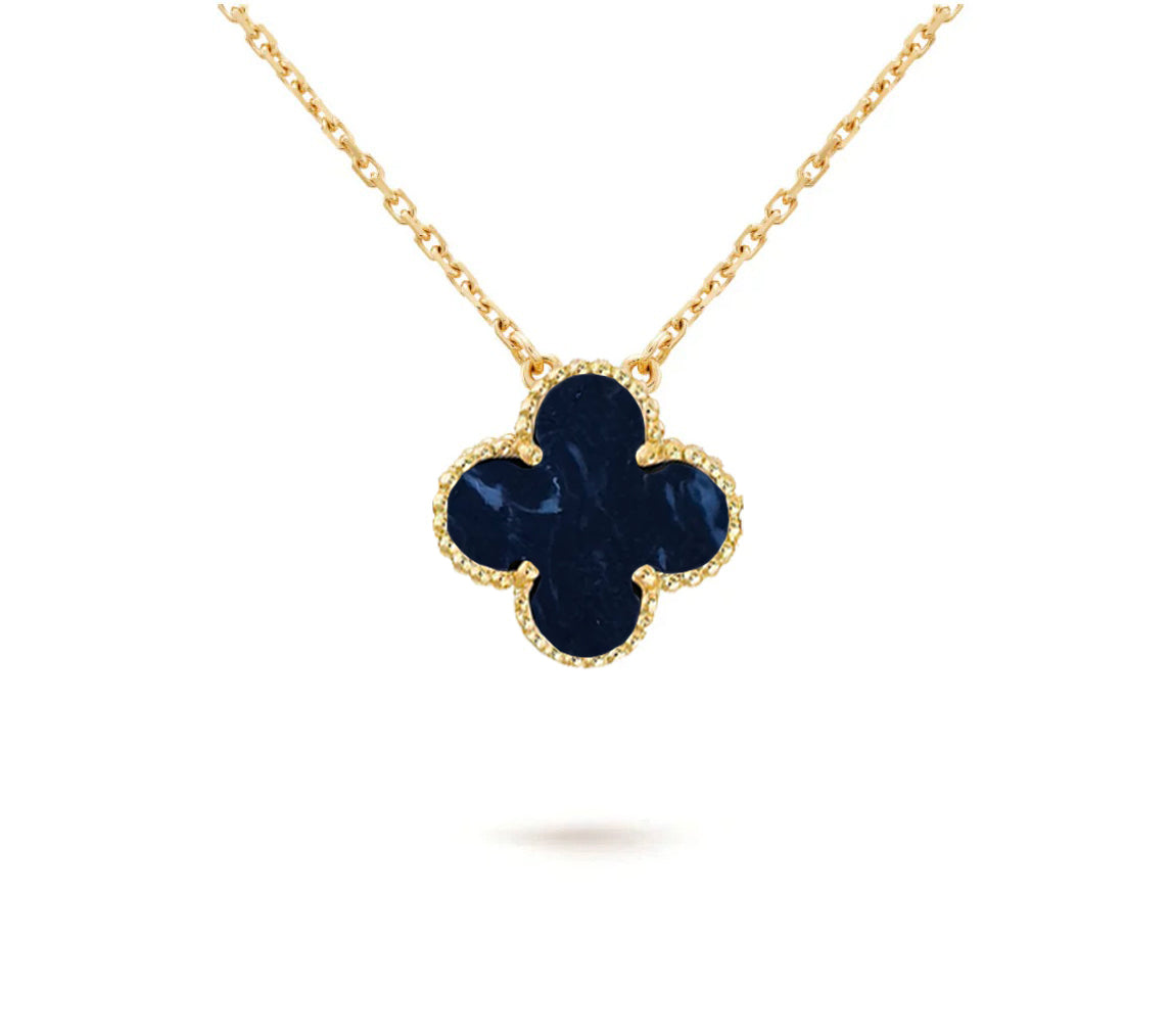 [Avelora]15MM CLOVER FLOWER PENDANT NECKLACE COLLECTION