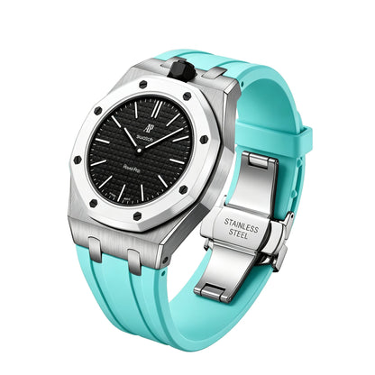 [Avelora]Royal Oak Pop Exclusive Steel Case & Silicone Strap With Cradle
