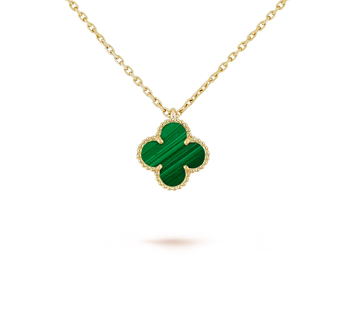 [Avelora]9.5MM MINI CLOVER PENDANT NECKLACE COLLECTION