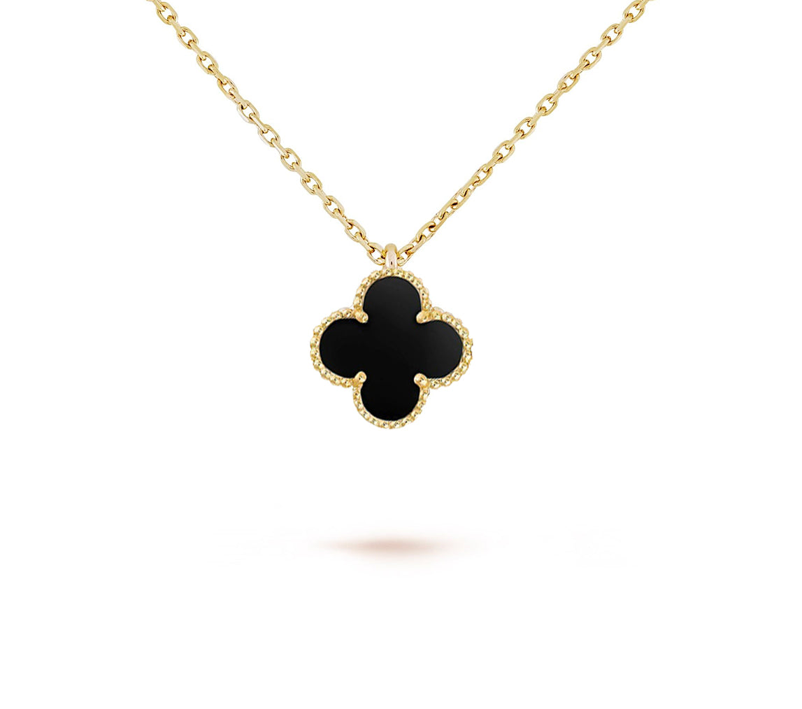 [Avelora]9.5MM MINI CLOVER PENDANT NECKLACE COLLECTION