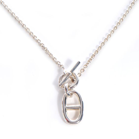 [Avelora]HM CHAINE D'ANCRE PENDANT NECKLACE STERLING SILVER