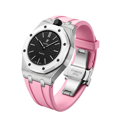 [Avelora]Royal Oak Pop Exclusive Steel Case & Silicone Strap With Cradle