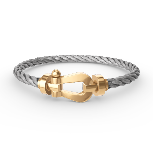 [Avelora]FORCE LARGE HORSESHOE BRACELET - GOLD