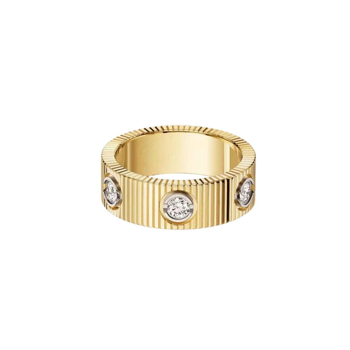 [Avelora jewelry]LOVE 6.5MM UNLIMITED RING, 6 DIAMONDS