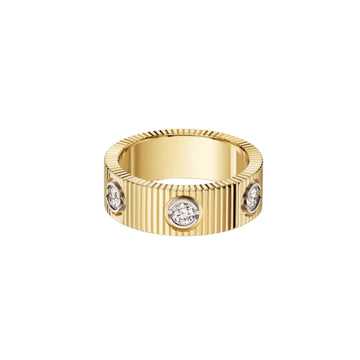 [Avelora jewelry]LOVE 6.5MM UNLIMITED RING, 6 DIAMONDS