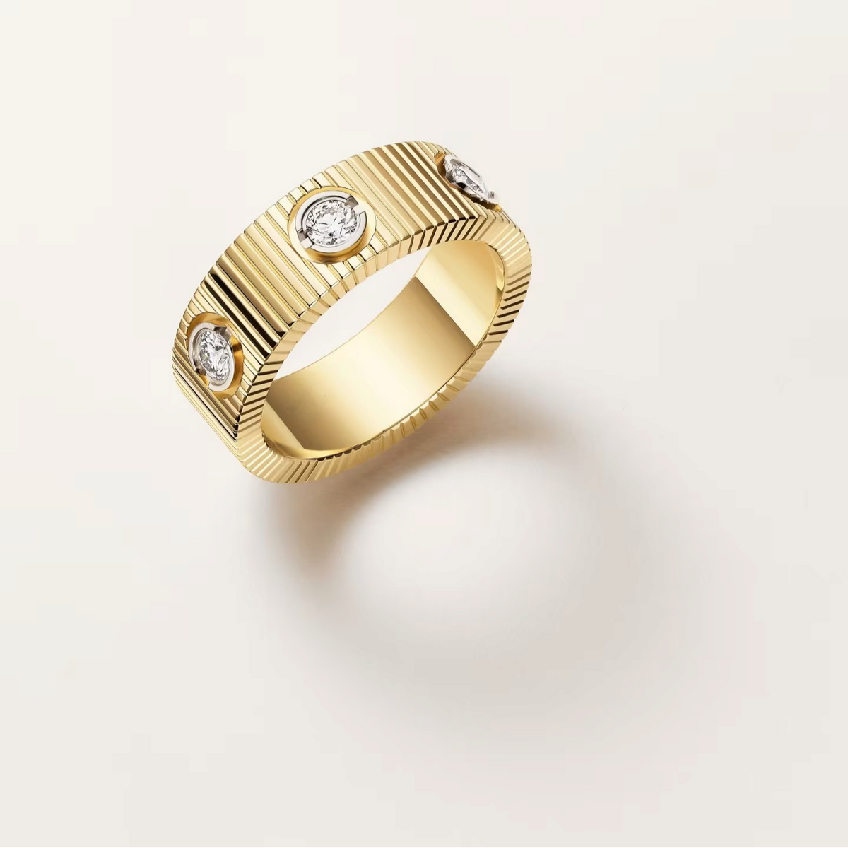 [Avelora jewelry]LOVE 6.5MM UNLIMITED RING, 6 DIAMONDS