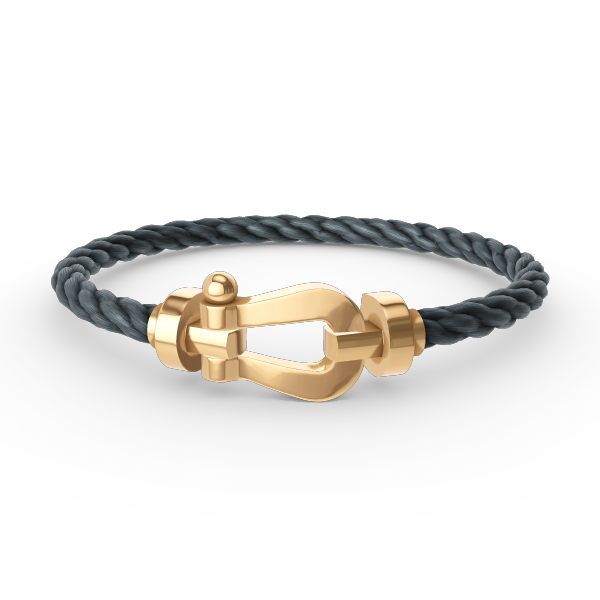 [Avelora]FORCE LARGE HORSESHOE BRACELET - GOLD