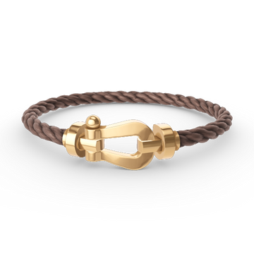 [Avelora Jewelry ]FORCE LARGE HORSESHOE NO DIAMOND BRACELET GOLD