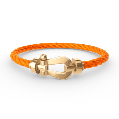 [Avelora]FORCE LARGE HORSESHOE BRACELET - GOLD