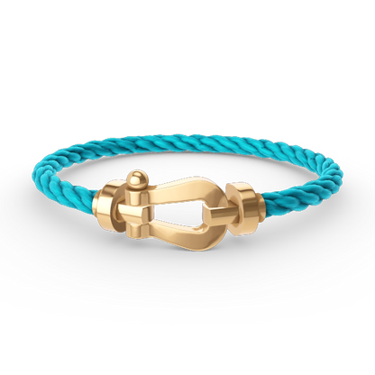 [Avelora]FORCE LARGE HORSESHOE BRACELET - GOLD