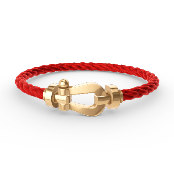 [Avelora]FORCE LARGE HORSESHOE BRACELET - GOLD
