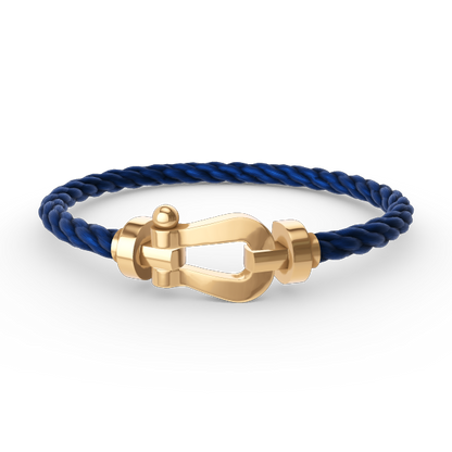 [Avelora]FORCE LARGE HORSESHOE BRACELET - GOLD