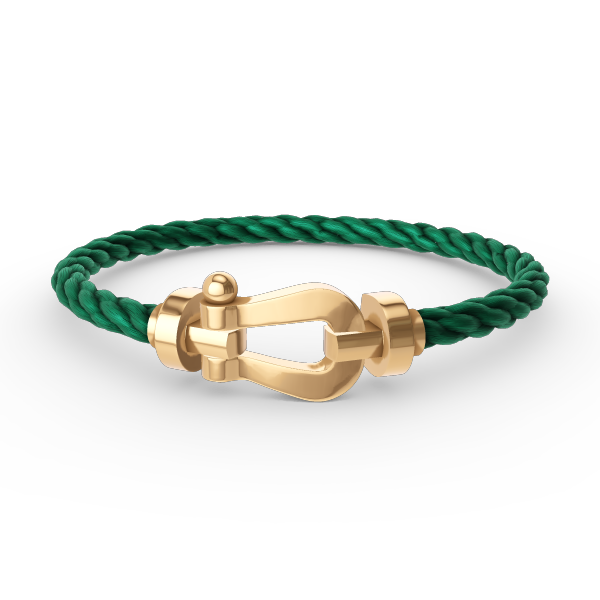 [Avelora]FORCE LARGE HORSESHOE BRACELET - GOLD