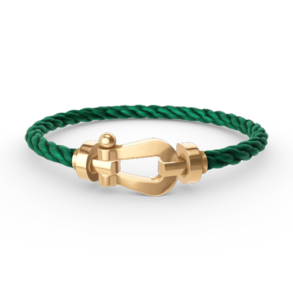 [Avelora]FORCE LARGE HORSESHOE BRACELET - GOLD