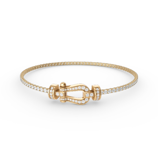[Avelora Jewelry ]FORCE  HORSESHOE  DIAMOND TENNIS BRACELET