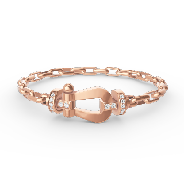 [Avelora]FORCE LARGE HORSESHOE CLASP METAL BRACELET