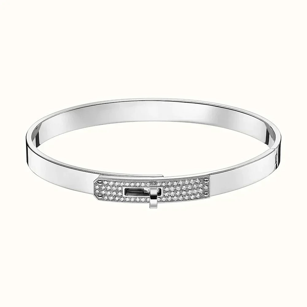 [Avelora Jewelry ]KELLY SILVER DIAMOND BRACELET
