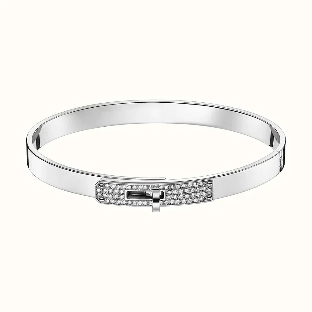 [Avelora]KELLY SILVER DIAMOND BRACELET