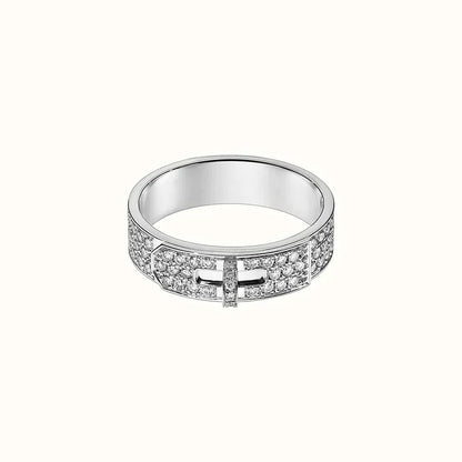 [Avelora]KELLY SILVER DIAMOND RING