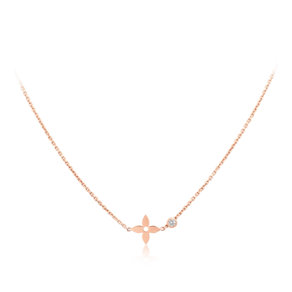 [Avelora]BLOSSOM PENDANT ROSE GOLD AND DIAMOND