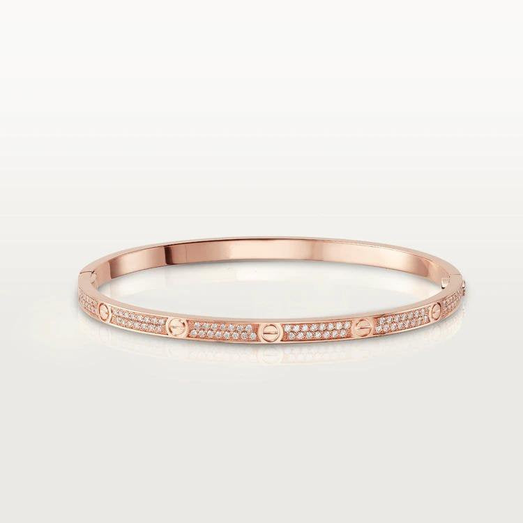 [Avelora Jewelry ]LOVE BRACELET 3.65MM DIAMOND-PAVED
