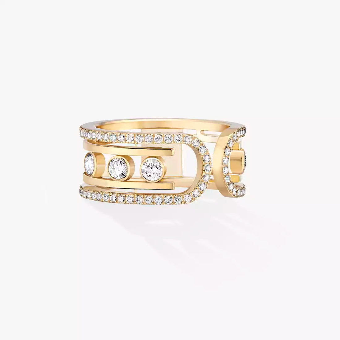 [Avelora jewelry]Move 10th Diamond Ring