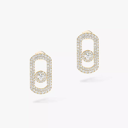 [Avelora]SO MOVE PAVÉ DIAMOND EARRINGS