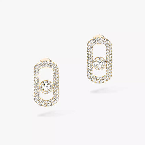 [Avelora]SO MOVE PAVÉ DIAMOND EARRINGS