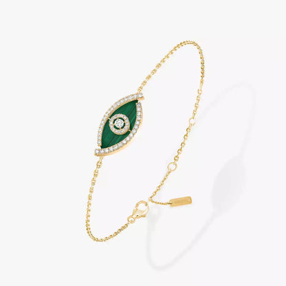 [Avelora]LUCKY EYE DIAMOND BRACELET