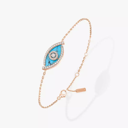 [Avelora]LUCKY EYE DIAMOND BRACELET