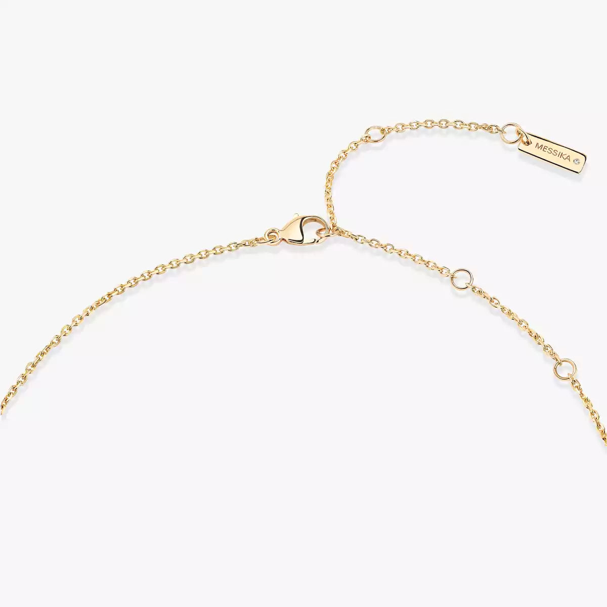 [Avelora Jewelry]Lucky Eye Diamond Necklace in Rose Gold and Turquoise