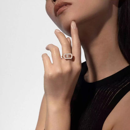 [Avelora]SO MOVE FULL PAVÉ DIAMOND RING