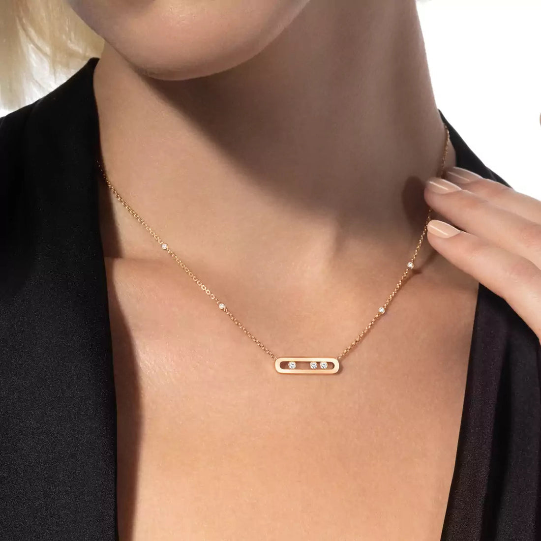 [Avelora Jewelry]Baby Move Necklace