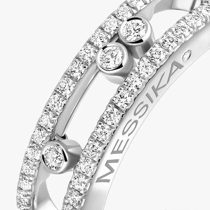 [Avelora]BABY MOVE PAVÉ DIAMOND RING